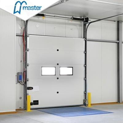 China Safely automatic industry automatic garage sectional door/industrial overhead door/energy efficient industrial sectional door for sale