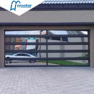 China Modern mirror finish garage door for sale