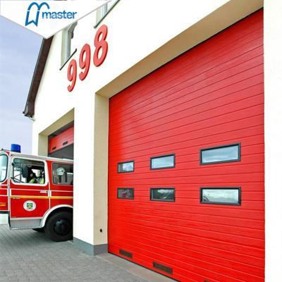 China Automatic Factory Manufacturer Direct Sale Used Overhead Garage Industrial Sectional Door for sale