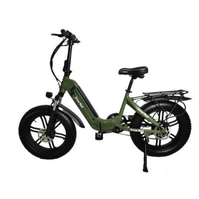 China Aluminum Alloy 250W fat tire foldable 48v 10.4a hot selling long distance electric bike scooter with competitive prices for sale