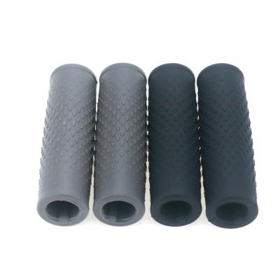 China Rubber Handlebar Grip Rubber Handle Grips For M365 Pro Scooter Accessories Anti-Slip Silicone Grips Protection Handlebar Cover for sale