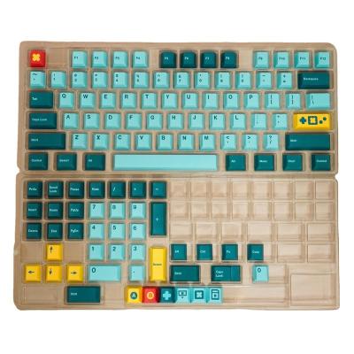 China Computer Keyboard Retrocast Reverse Dye Sublimation Personalized Custom PBT Keycaps Doubleshot Keycap Group Buy for sale