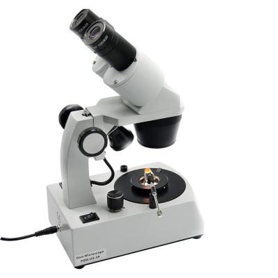 China Gerade Arm-Art Gem Microscope mit linearer Wiedergabe 20X-40X FGM-U2-19 zu verkaufen