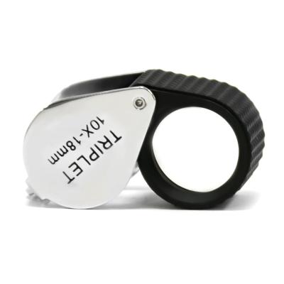 China Gem Diamond Jewelry Loupe Magnification der Dreiergruppe 15X und Größe der Linse mit 21mm zu verkaufen