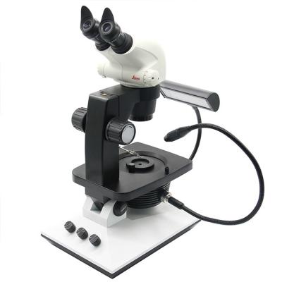 China Art binokulare Leica Linse des Schwingarms 10X-64X Gem Microscopes F01 zu verkaufen