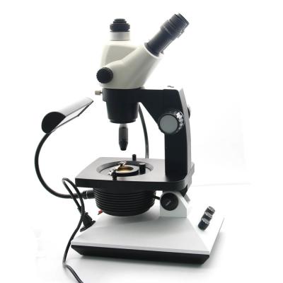 China Stereolithographie Gem Microscope Adjustable Gemological Tools Mittel Trinocular 7.0-50X zu verkaufen