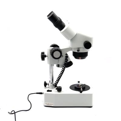 China Binokulare lineare Wiedergabe Gem Microscope Gemstone Microscopes 10X-40x zu verkaufen