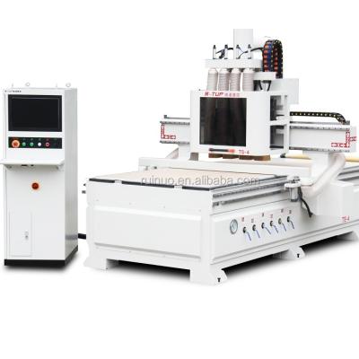 China TS-4 4-axis CNC woodworking machine 4-axis CNC milling machine,price concessions, good quality. for sale