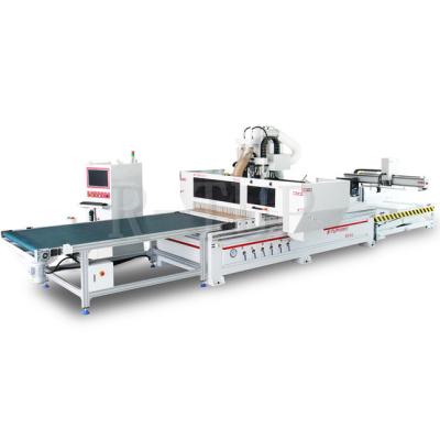 Cina KS-K2 1325 automatic loading unloading cnc nesting woodworking machine with 6kw spindle in vendita