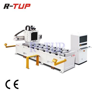 China T-160 Professional CNC PTP woodworking router center with drill unit for sale