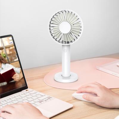 China Built in 2000 mAh Battery Mini Rechargeable Hand Fan High Quality USB Mini Rechargeable Hand Fan Rechargeable Mini Fans for sale