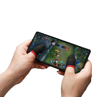 China With Best Mobile Handbreak Game Thumb Non-slip Finger Sleeves Joystick Mobile Screen Touching Finger For Pubg Game for sale