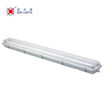 China Useful 18W Warehouse 2*18W 36W 2*36W 58W 2*58W IP 65 SHELL-o Series 2ft/4ft/5ft 85-265V 3000-6500K Led Tri-proof Fixture for sale