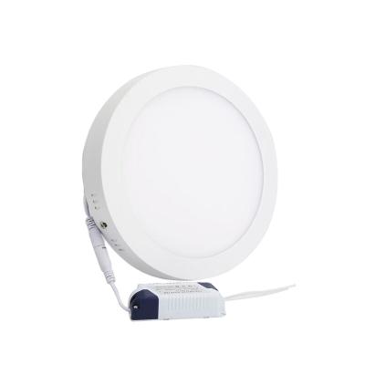 China Hot Selling Modern 18W 85-265V PF0.5 Outdoor SMD Round Led Panel Light for sale