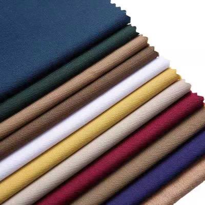 China Formal Suit Twill Fabric 240g Whosale Suit Shrink-Resistant Blend TR Material Textile For Trousers Pants Workwear for sale