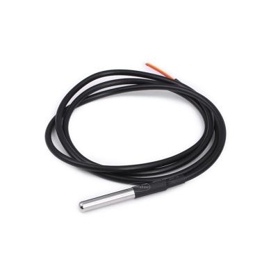 China Original DS18B20 Temperature Measurement and Control Temperature Sensor Stainless Steel Waterproof Probe for sale