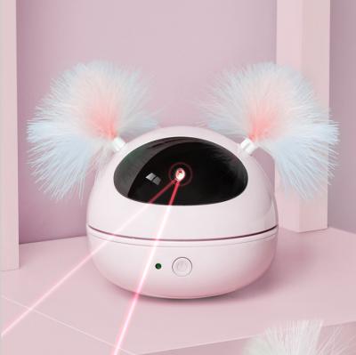 China 2021 Viable Hot-selling 360 Degree Cat Toy Smart Cat Laser Toy Cute Automatic Interactive for sale