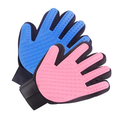 China New Design Sustainable Hot Selling Eco - Friendly Dog Hair Remover Grooming Glove for sale