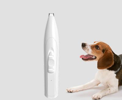 China Low Noise Cordless Electric Pet Hair Trimmer Face Eyes Paws Ears Trimmer Viable Grooming Trimmer for sale