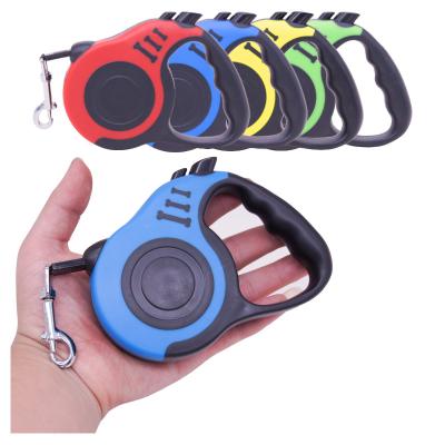 China Factory Supply Thoughtful Pet Walking Leash With Retractable Handle Anti-Slip Dog Leash for sale