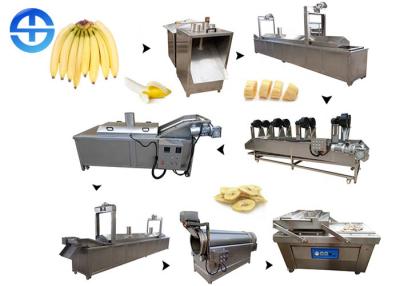 China Industrial Banana Chips Frying Machine 100kg/H Capacity CO / ISO Certification for sale