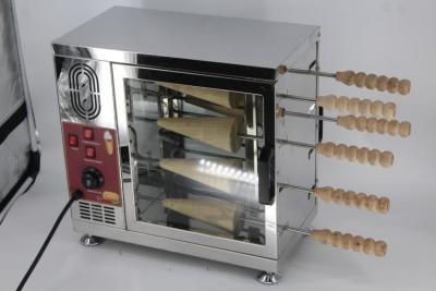 China Lightweight Ice Cream Chimney Cake Machine 220v / 110v 50hz High Efficiency for sale