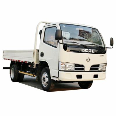 China Dongfeng FOB Price Manual Single Row 6tons Cabin 102hp 4x2 Euro 2 Diesel Cargo Van Box Truck Trucks 5970x1980x2200 mm for sale