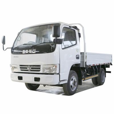 China China Brand Stock Euro 2 Diesel Loading 3-5 Tons Left Steering Cargo Small Delivery Cargo Trucks Box 5970x1980x2200 Mm for sale