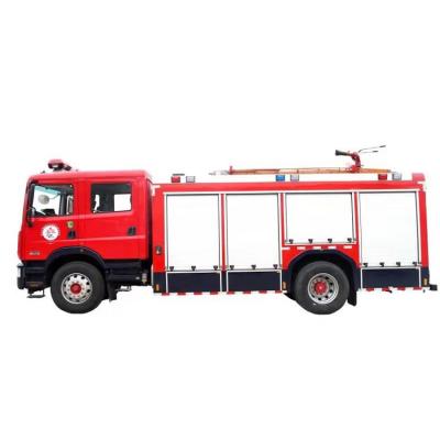 China Sale Single Row 4x2 LHD Manual Water Foam 170hp Fire Truck Specifications With Extinguisher Equipment 7950x2500x3500mm for sale