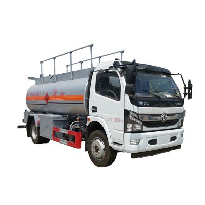 China Factory price wholesale light 4x2 single cabin 6 wheeler loading 8500 liter volume diesel engine oil and gasoline tank truck 4156 for sale