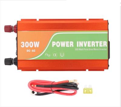 China JNGE 200*127*54mm portable power inverter dc 12v ac 220v 300w pure sine wave for sale