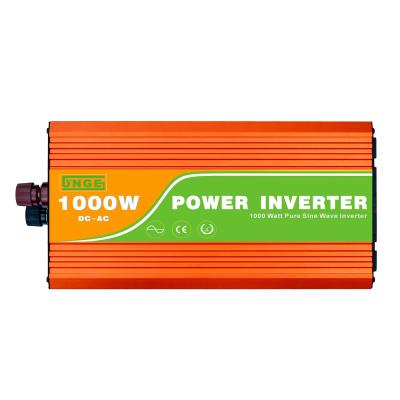 China JNGE 1000w 12v/24v 48v pure sine wave inverter dc to ac for car power 282*146*66mm for sale