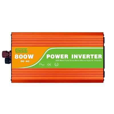 China DC AC Pure Sine Wave Inverter 800w 12v 110v 120v 220v Modified High Voltage Inverters 50hz 352*146*66mm for sale