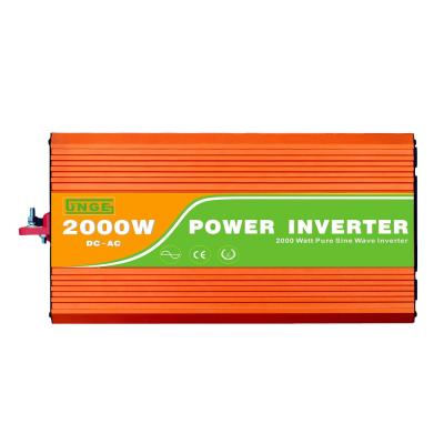 China 2kw Inverter Power Solar DC 24v AC 220v Peak 4000w 390*180*90mm for sale