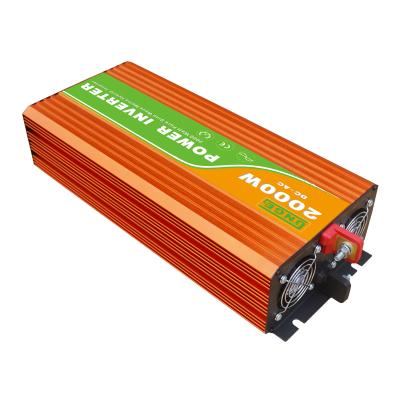 China Pure Sine Wave 2kw Inverter 12v DC 240v Hybrid Solar AC 480*240*170mm for sale