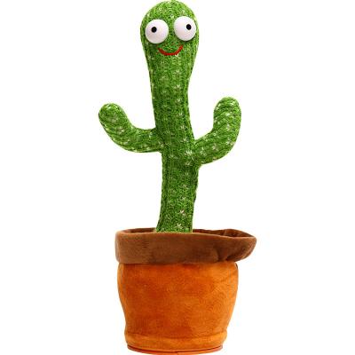 China Daily Life New Arrival Dancing Cactus Plush Toys , Wiggle Dancing Cactus for sale