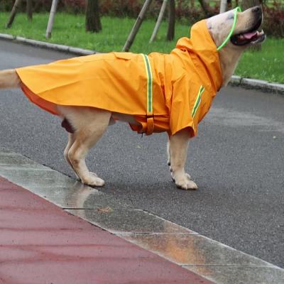 China Stocked In New Dog Rain Coat Running Dog Coat Transparent Waterproof Raincoat Suit Cape Type for sale