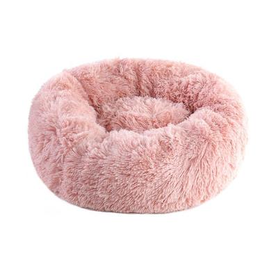 China Factory Direct Sales Cat Kennel Plush Faux Fur Dog Viable Cats Beds Warm Comfortable Warm Pet Cat Kennel for sale