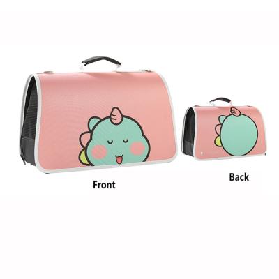 China Hot Selling Viable Pet Carrier Bag Cat Travel Bag Breathable Foldable Cat Carrier Bag for sale