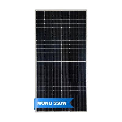 China Solar power system for solar system use solar panel assembly china solar panels monocrystalline solar panels 550W for sale