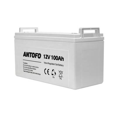 China High Pure Lead For Ups And Solar Battery Sealed Valve Regulated Lead Acid Battery 12v 100ah Lead Acid Battery for sale