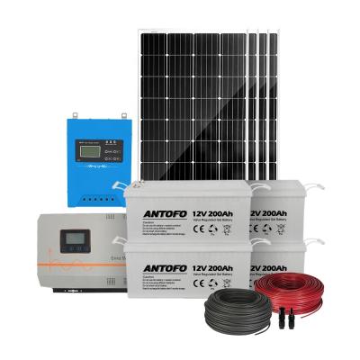 China Home Complete 5kw Solar System For Home Solar 5kw Off Grid Home System 5000 Watt Solar Off Grid for sale