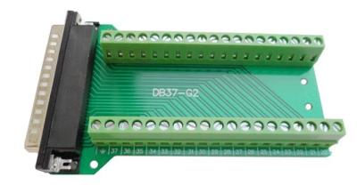 China Signals Breakout Board Serial Port Header - DB37 Male / Female terminal block adapter for sale