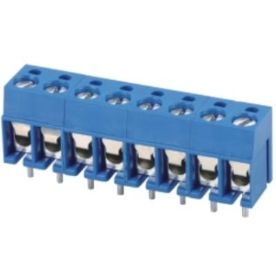 China Wire Protector Terminal Block /Socket with  3.50mm  2 to 24 Poles vertical PCB board for sale