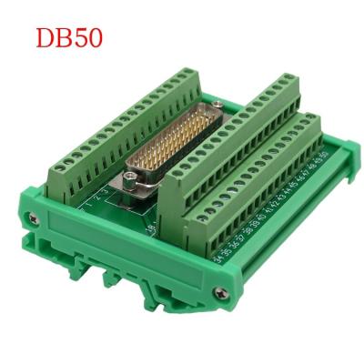 China DB50 Male Header Breakout Board Terminal Block Connector Electronics-Salon Breakout Board for sale