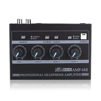 China Disco\bar\club\home Coolmusic 4-Channel Professional Mini Headphone Amplifier for sale