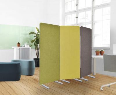 China Highly Effective Sound Absorption Sound Dampening PET Panels Polyester Acoustic Panels Acoustic Screen Dividers for sale