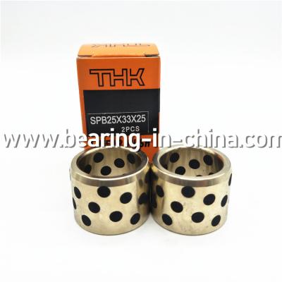 China THK sintered bronze bushings | sleeve self-lubrication bushing for sale