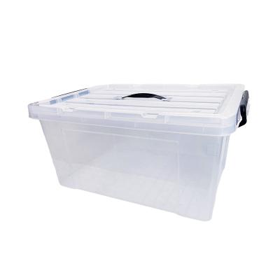 China Sustainable High Capacity 80L Household Storage Containers Stackable To Save Space for sale