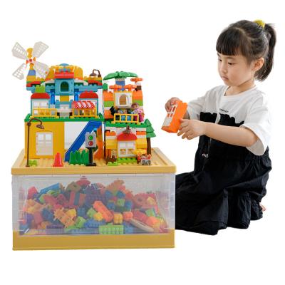 China Portable Kids Toys Child Portable Side Opening Viable Hot Selling Stackable Foldable Plastic Storage Box For Toys for sale